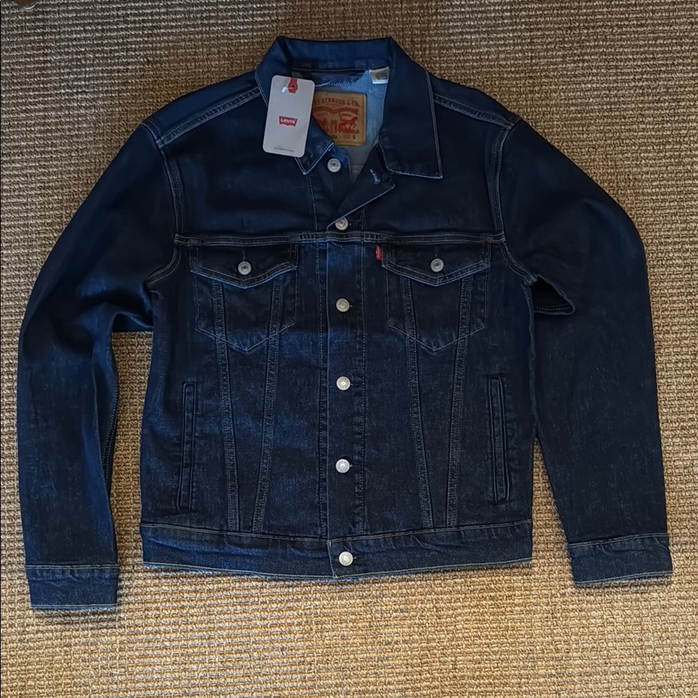 NWT Levi's Men's Dark Indigo Denim Jacket